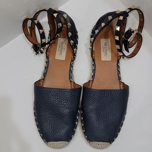 Valentino Rockstud Espidrilles